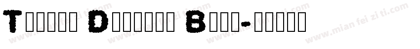 Toyota Display Bold字体转换